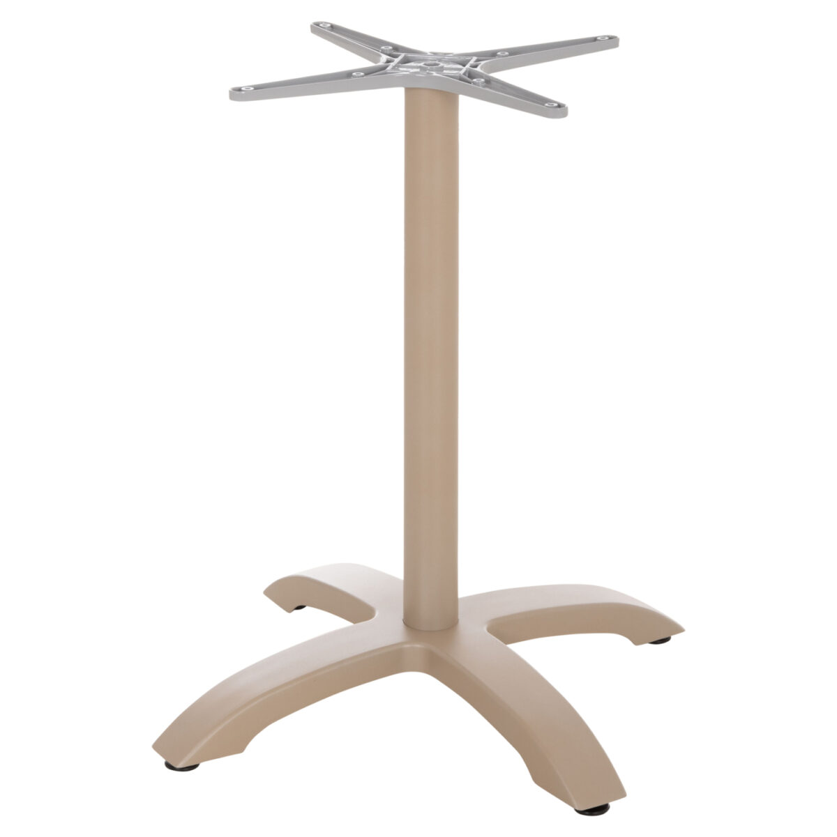 ΒΑΣΗ ΑΛΟΥΜΙΝΙΟΥ LH10.460.25 ΚΑΠΟΥΤΣΙΝΟ ΜΑΤ 66x66x72Υεκ. ΜΕ ΣΤΑΥΡΟ 48Χ48εκ. - Image 5