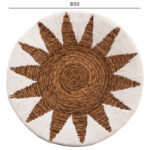 ΔΙΑΚΟΣΜΗΤΙΚΟ ΤΟΙΧΟΥ ΣΕΤ 3 ΤΜΧ ΣΤΡΟΓΓΥΛΑ ΑΠΟ ΨΑΘΑ LH10.9481 - Image 2