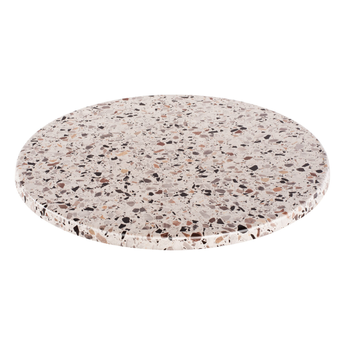 ΕΠΙΦΑΝΕΙΑ ΤΡΑΠΕΖΙΟΥ ΣΤΡΟΓΓΥΛΗ Φ60Χ2.5εκ. 5766 WERZALIT TERRAZZO LH10.5227.16 - Image 3