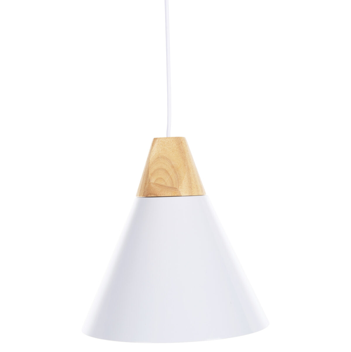 ΦΩΤΙΣΤΙΚΟ ΟΡΟΦΗΣ ΚΡΕΜΑΣΤΟ LH10.4144 ΛΕΥΚΟ ΜΕΤΑΛΛΙΚΟ ΚΑΠΕΛΟ 24,5x24,5x113Υεκ. - Image 3