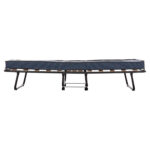 ΚΡΕΒΑΤΙ-ΡΑΝΤΖΟ ΙΤΑΛΙΑΣ NOBLE LH10.393.02 ΜΕΤΑΛΛΙΚΟ ΜΕ ΡΟΔΕΣ & ΣΤΡΩΜΑ 9εκ ΓΚΡΙ 80x182x37.5Υεκ. - Image 4