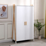 ΝΤΟΥΛΑΠΑ ΠΑΙΔΙΚH PASCHAL LH10.2494.03 ΛΕΥΚΗ ΜΕΛΑΜΙΝΗ-ΠΟΔΙΑ ΞΥΛΟ ΠΕΥΚΟΥ 96x44x170Υεκ.