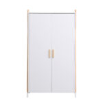 ΝΤΟΥΛΑΠΑ ΠΑΙΔΙΚH PASCHAL LH10.2494.03 ΛΕΥΚΗ ΜΕΛΑΜΙΝΗ-ΠΟΔΙΑ ΞΥΛΟ ΠΕΥΚΟΥ 96x44x170Υεκ. - Image 3