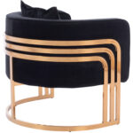 ΠΟΛΥΘΡΟΝΑ TIANA ΜΑΥΡH ΜΕ ΜΕΤΑΛΛΙΚΟ ΣΚΕΛΕΤΟ LH10.8738.04 - Image 5