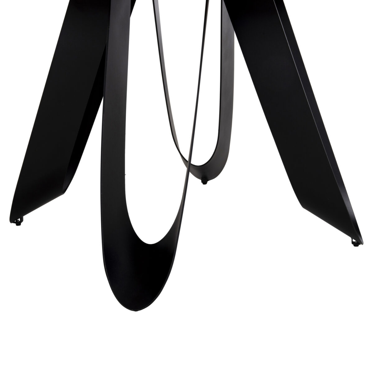 ΣΕΤ ΤΡΑΠΕΖΑΡΙΑΣ 5ΤΜΧ ZOD LH10.21045 ΣΤΡΟΓΓΥΛΟ ΤΡΑΠΕΖΙ ΜΕ ΚΕΡΑΜΙΚΟ TOP-4 ΠΟΛΥΘΡΟΝΕΣ ΠΕΤΡΟΛ - Image 4