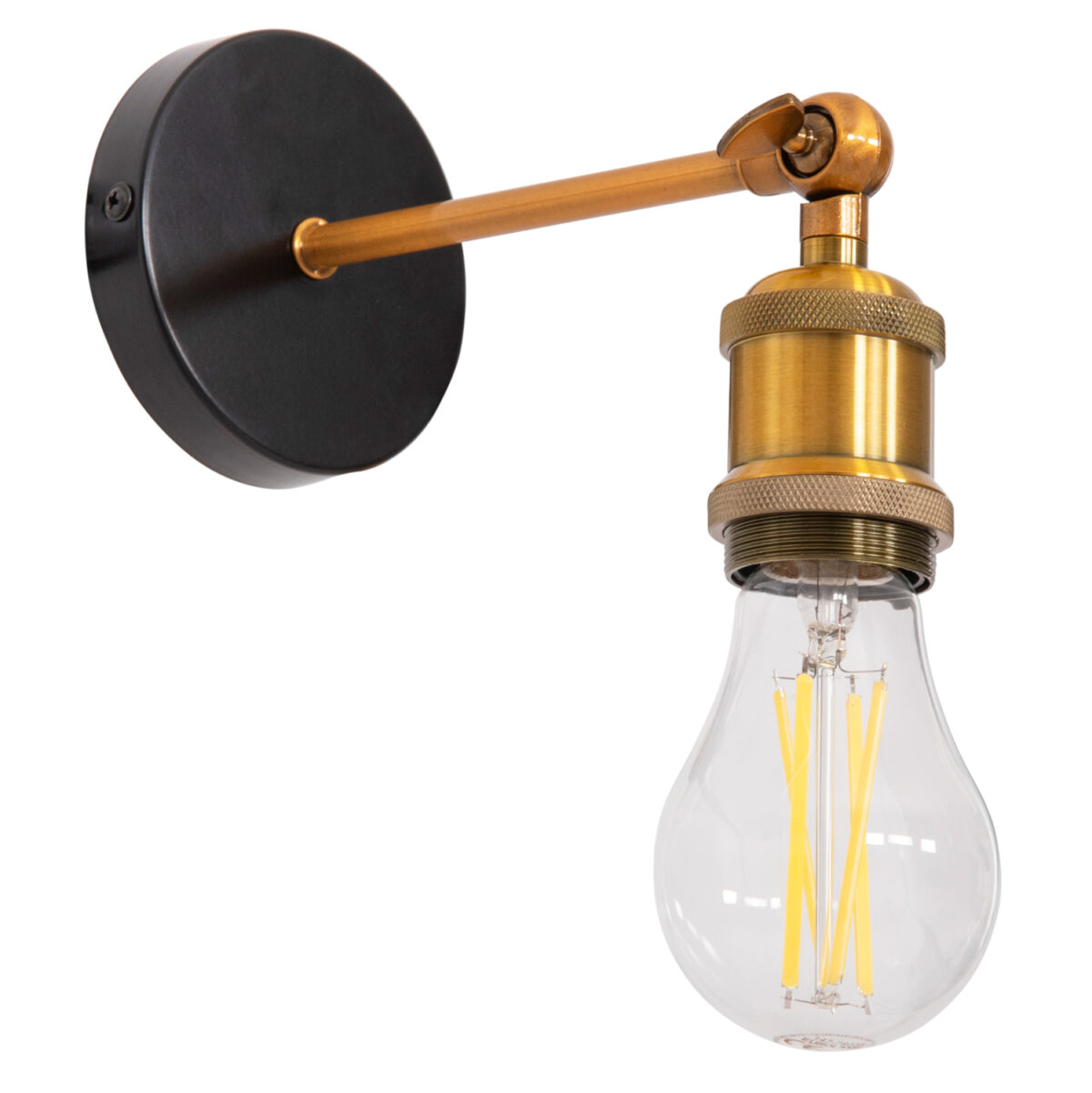 ΑΠΛΙΚΑ ΤΟΙΧΟΥ RESTON LH10.4467 ΜΕΤΑΛΛΙΚΗ ΒΑΣΗ-ΝΤΟΥΙ ΑΛΟΥΜΙΝΙΟΥ 10x10x26Υεκ. - Image 3