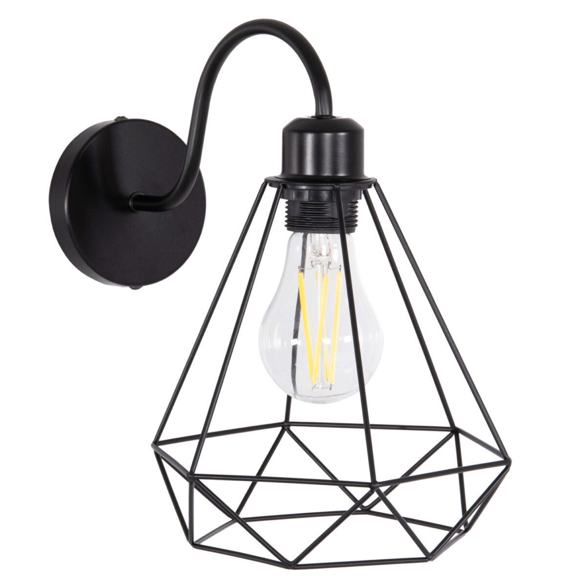 ΑΠΛΙΚΑ ΤΟΙΧΟΥ MILID LH10.4468 ΜΕΤΑΛΛΟ ΣΕ ΜΑΥΡΟ 20x27x28Υεκ. - Image 1