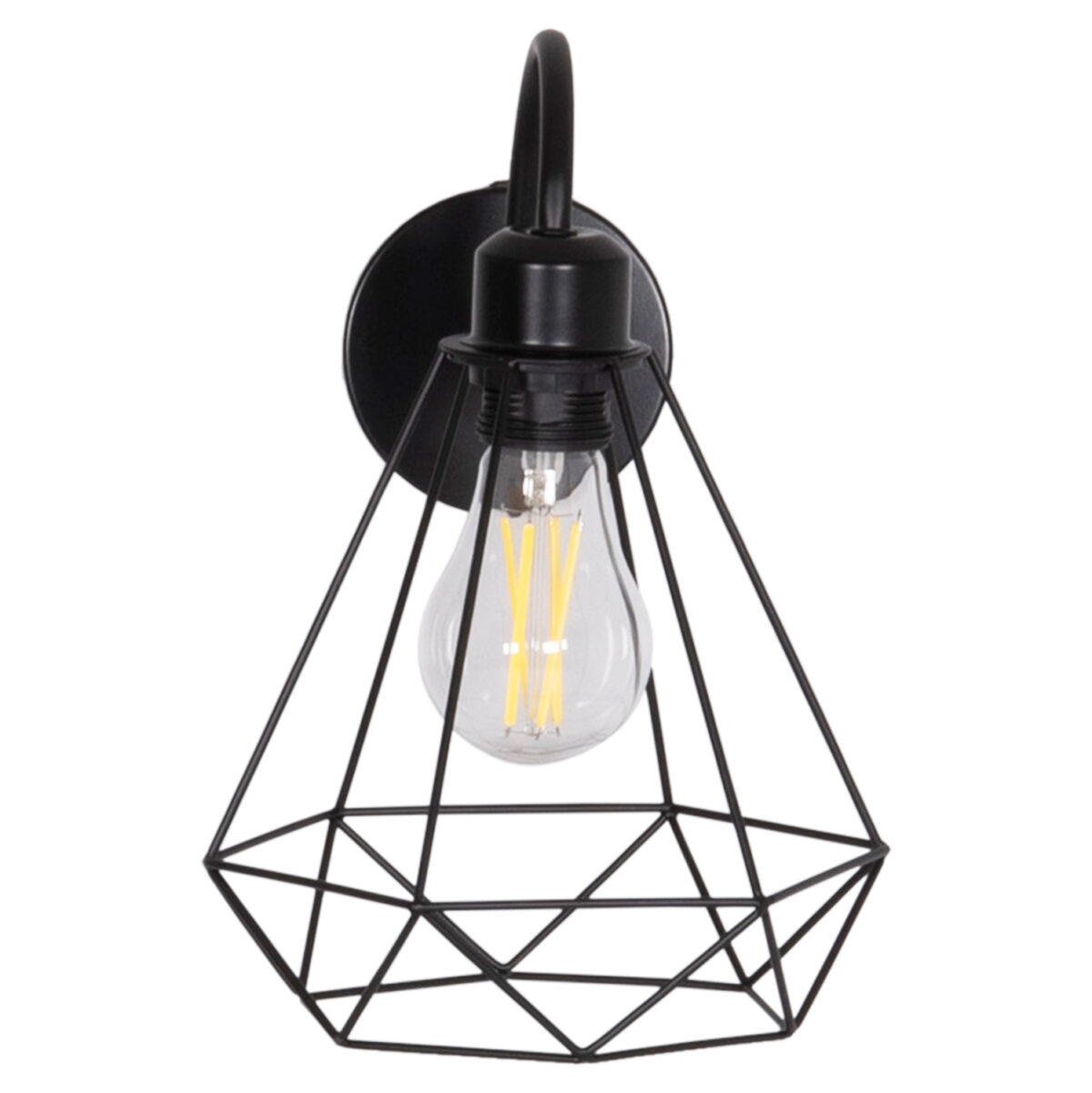 ΑΠΛΙΚΑ ΤΟΙΧΟΥ MILID LH10.4468 ΜΕΤΑΛΛΟ ΣΕ ΜΑΥΡΟ 20x27x28Υεκ. - Image 3