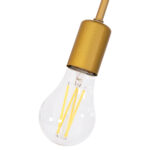 ΑΠΛΙΚΑ ΤΟΙΧΟΥ FRIDRIK LH10.7399.12 ΜΕΤΑΛΛΟ ΣΕ ΧΡΥΣΟ 12x15,5x28,5Υεκ. - Image 5