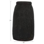 ΔΙΑΚΟΣΜΗΤΙΚA ΒΑΖA ΑΠΟ TERRACOTTA ΑΝΘΡΑΚΙ LH10.7711 - Image 4