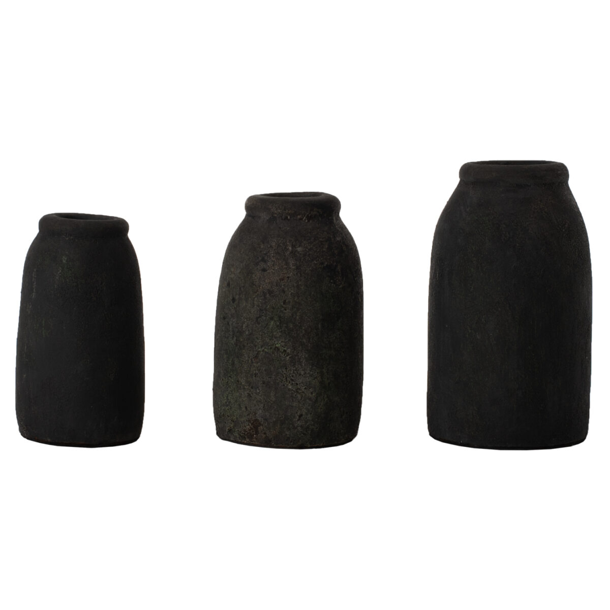 ΔΙΑΚΟΣΜΗΤΙΚA ΒΑΖA ΑΠΟ TERRACOTTA ΑΝΘΡΑΚΙ LH10.7711 - Image 5