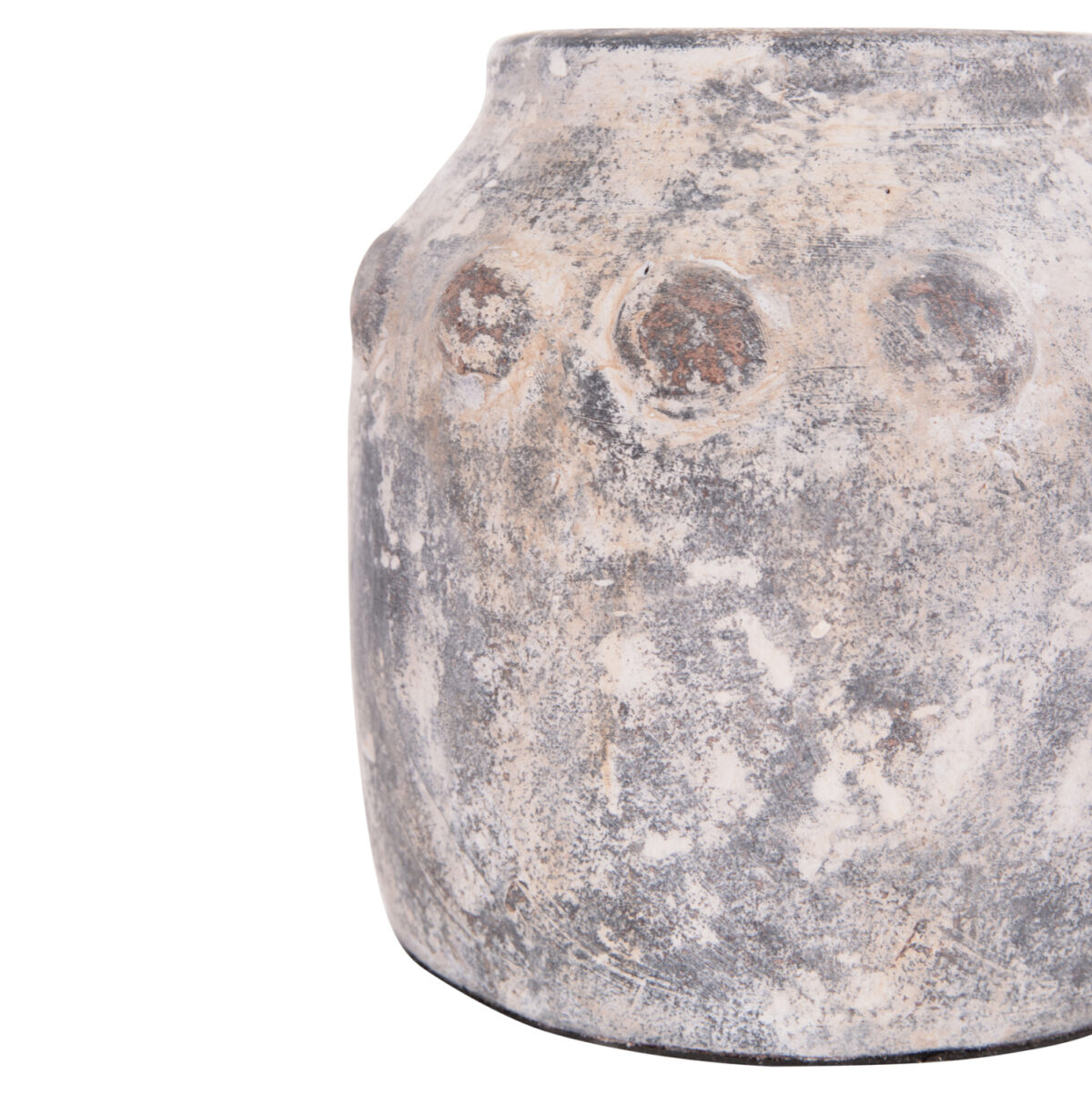 ΔΙΑΚΟΣΜΗΤΙΚΟ ΕΠΙΤΡΑΠΕΖΙΟ ΒΑΖΟ VERMO LH10.4392 ΤΕΡΑΚΟΤΑ ΣΕ ΓΚΡΙ Φ20x19Υεκ. - Image 3