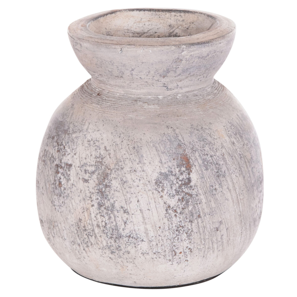 ΔΙΑΚΟΣΜΗΤΙΚΟ ΕΠΙΤΡΑΠΕΖΙΟ ΒΑΖΟ VERMO LH10.4396 ΤΕΡΑΚΟΤΑ ΣΕ ΑΝΟΙΧΤΟ ΓΚΡΙ Φ18x19Υεκ. - Image 1