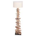 ΔΙΑΚΟΣΜΗΤΙΚΟ ΦΩΤΙΣΤΙΚΟ ΔΑΠΕΔΟΥ ALTAR LH10.4430 DRIFTWOOD--ΛΕΥΚΟ PVC Φ45x155Υεκ.