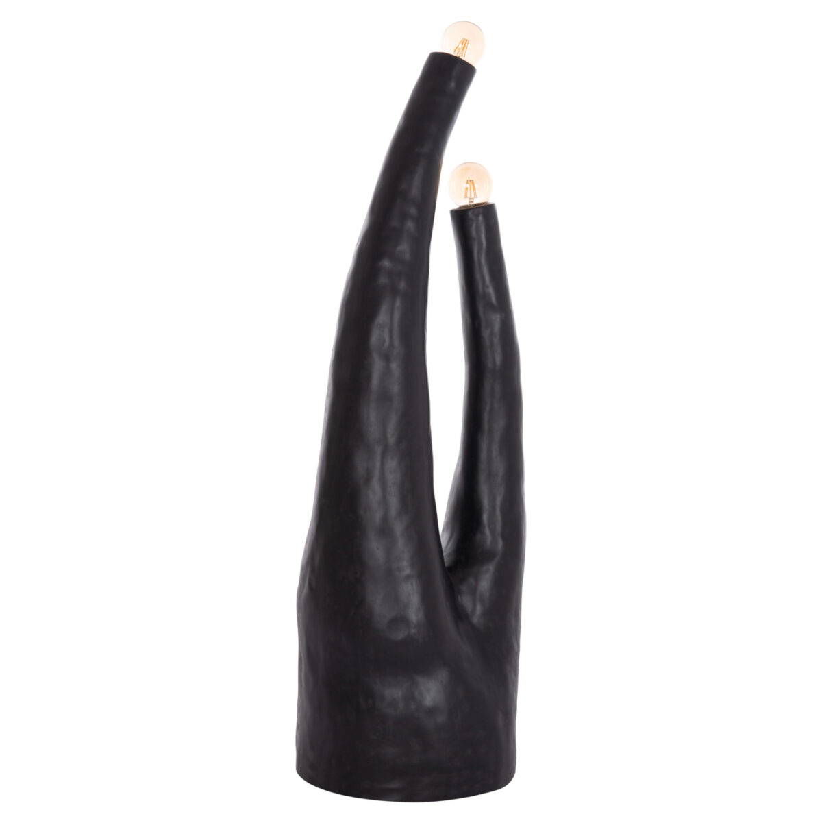 ΔΙΑΚΟΣΜΗΤΙΚΟ ΦΩΤΙΣΤΙΚΟ ΔΑΠΕΔΟΥ TUSKEN LH10.4702.01 FIBER CEMENT-ΜΑΥΡΟ 50x43x145Υεκ. - Image 1