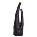 ΔΙΑΚΟΣΜΗΤΙΚΟ ΦΩΤΙΣΤΙΚΟ ΔΑΠΕΔΟΥ TUSKEN LH10.4702.01 FIBER CEMENT-ΜΑΥΡΟ 50x43x145Υεκ.