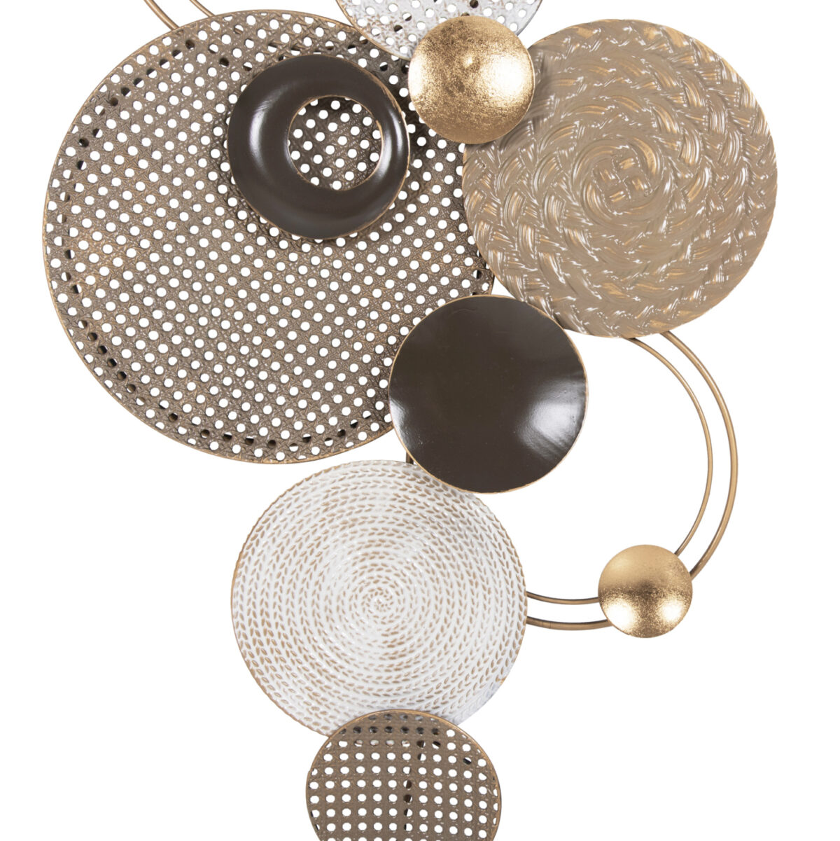 ΔΙΑΚΟΣΜΗΤΙΚΟ ΤΟΙΧΟΥ LH10.4215 ΜΕΤΑΛΛΟ ΣΕ ΓΗΙΝΑ ΧΡΩΜΑΤΑ 60x5x122 εκ. - Image 4