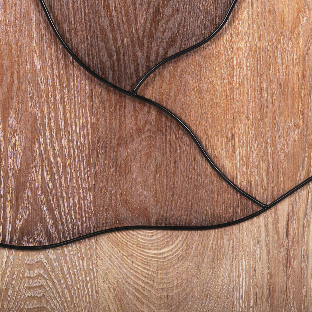 ΔΙΑΚΟΣΜΗΤΙΚΟ ΤΟΙΧΟΥ LH10.4220 ΔΙΑΦΟΡΕΣ ΑΠΟΧΡΩΣΕΙΣ ΞΥΛΟΥ-ΜΑΥΡΟ ΜΕΤΑΛΛΟ 60x3,5x93Υεκ. - Image 5