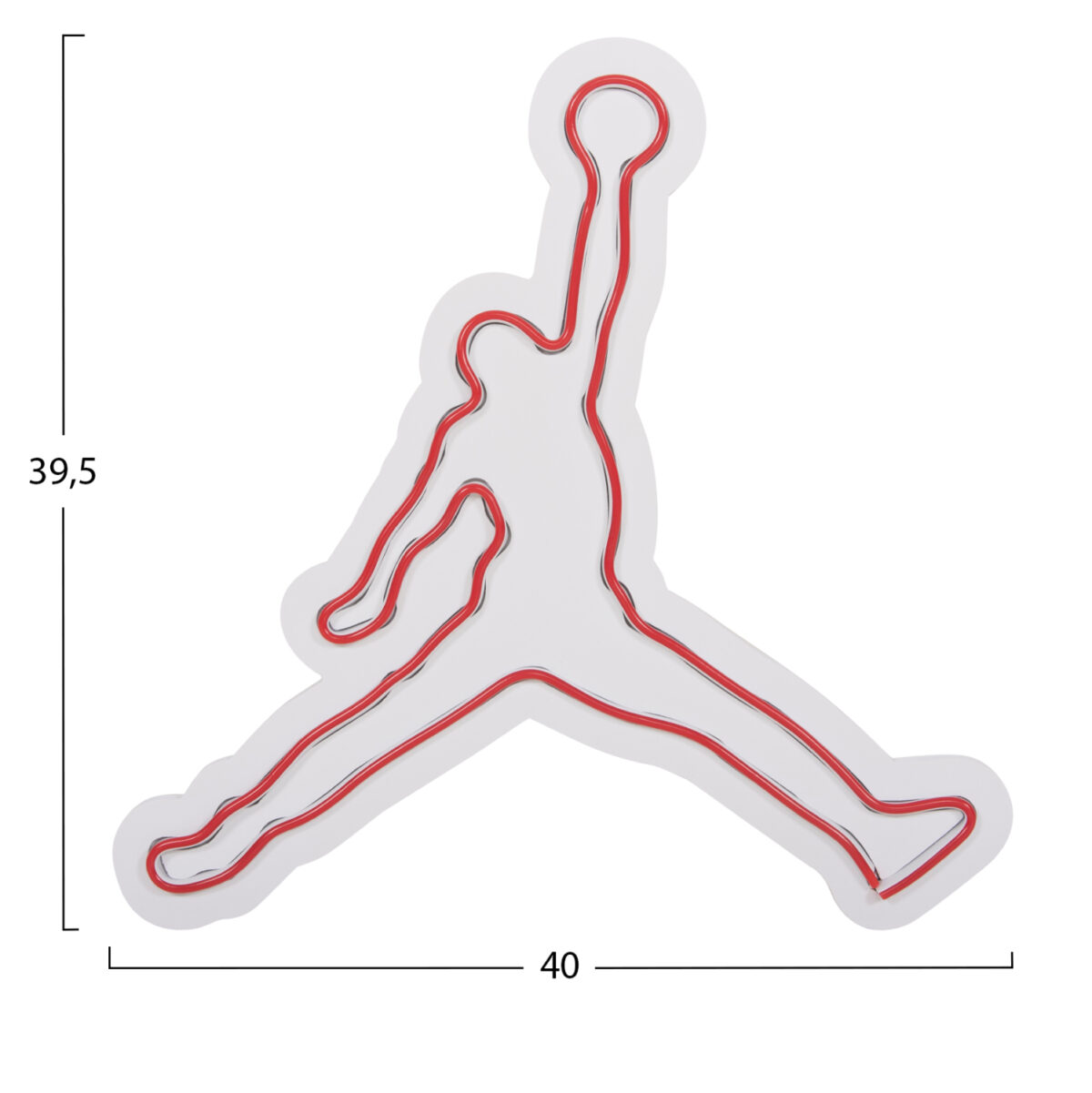 ΔΙΑΚΟΣΜΗΤΙΚΟ ΤΟΙΧΟΥ ΦΩΤΙΖΟΜΕΝΟ LH10.4651 ΦΙΓΟΥΡΑ BASKETBALL LEGEND 40x2x39,5Υεκ. - Image 2