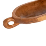 ΔΙΑΚΟΣΜΗΤΙΚΟ ΞΥΛΙΝΟ ΠΙΑΤΟ LH10.4304 ΞΥΛΟ ΤΕΑΚ ΣΕ ΦΥΣΙΚΟ ΧΡΩΜΑ 64x21,5x9,5Υ εκ. - Image 5