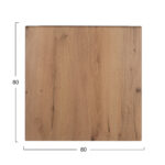 ΕΠΙΦΑΝΕΙΑ ΤΡΑΠΕΖΙΟΥ WERZALIT 80Χ80Χ3.5εκ. ΦΥΣΙΚΟ LH10.5231.14 - Image 2