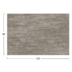 ΕΠΙΦΑΝΕΙΑ ΤΡΑΠΕΖΙΟΥ HPL ΟΡΘΟΓΩΝΙΑ LH10.5840.37 CONCRETE 120x80εκ. - Image 2
