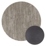 ΕΠΙΦΑΝΕΙΑ ΤΡΑΠΕΖΙΟΥ HPL ΣΤΡΟΓΓΥΛΗ LH10.5841.37 CONCRETE Φ60εκ.