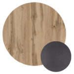ΕΠΙΦΑΝΕΙΑ ΤΡΑΠΕΖΙΟΥ HPL ΣΤΡΟΓΓΥΛΗ LH10.5841.36 SONAMA OAK Φ60εκ.