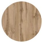ΕΠΙΦΑΝΕΙΑ ΤΡΑΠΕΖΙΟΥ HPL ΣΤΡΟΓΓΥΛΗ LH10.6351.36 SONAMA OAK Φ120εκ.