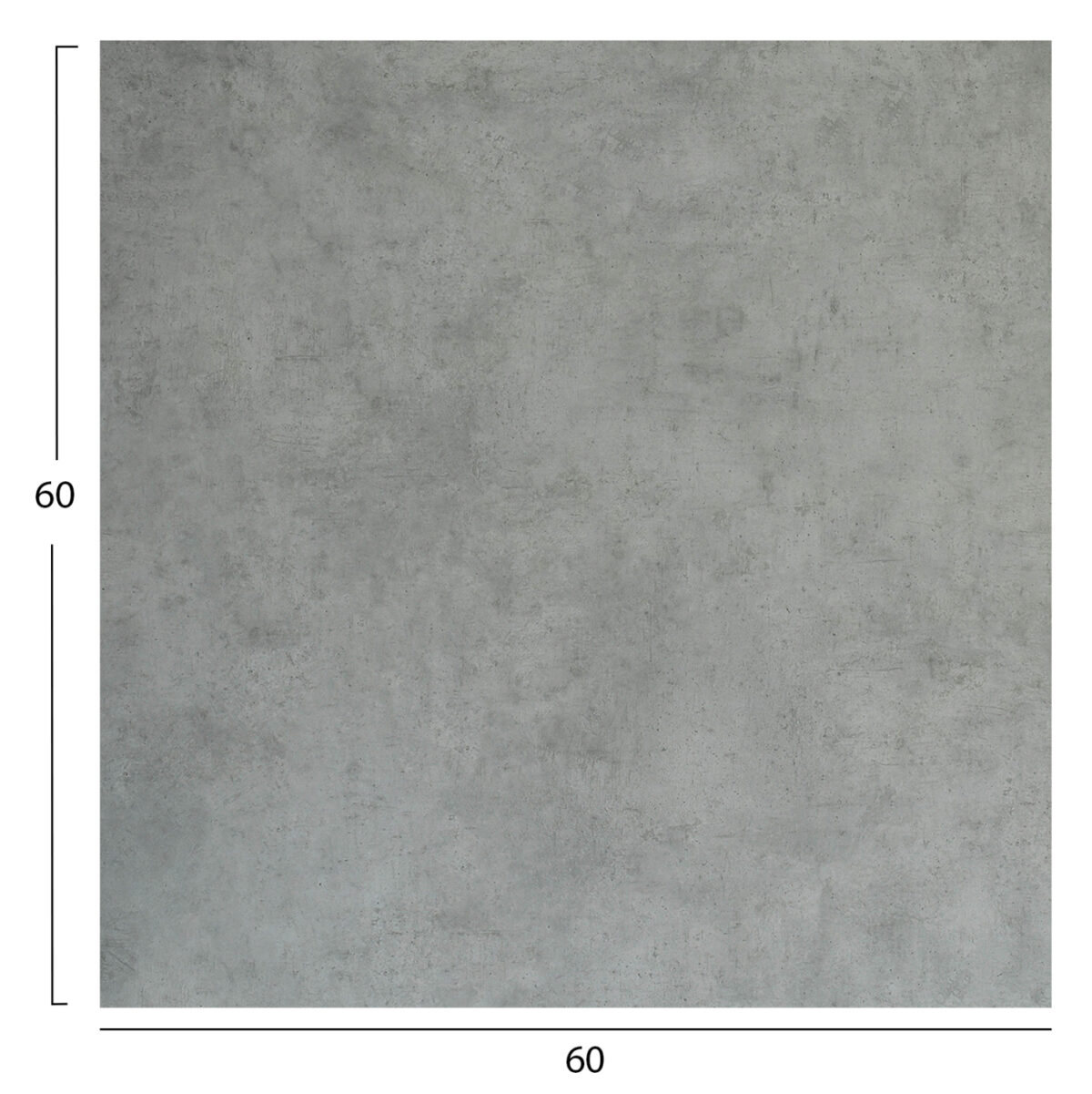 ΕΠΙΦΑΝΕΙΑ ΤΡΑΠΕΖΙΟΥ HPL ΤΕΤΡΑΓΩΝΗ LH10.5837.32 CEMENT 60x60εκ. - Image 2