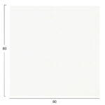 ΕΠΙΦΑΝΕΙΑ ΤΡΑΠΕΖΙΟΥ HPL ΤΕΤΡΑΓΩΝΗ LH10.5839.23 WHITE 80x80εκ. - Image 2