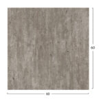 ΕΠΙΦΑΝΕΙΑ ΤΡΑΠΕΖΙΟΥ HPL ΤΕΤΡΑΓΩΝΗ LH10.5837.37 CONCRETE 60x60εκ. - Image 2
