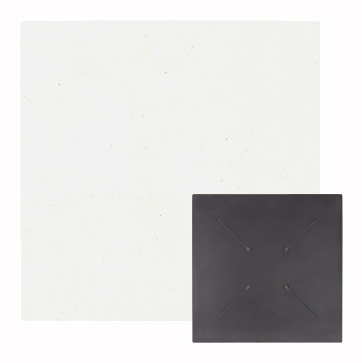 ΕΠΙΦΑΝΕΙΑ ΤΡΑΠΕΖΙΟΥ HPL ΤΕΤΡΑΓΩΝΗ LH10.5839.23 WHITE 80x80εκ. - Image 1
