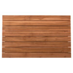 ΕΠΙΦΑΝΕΙΑ ΤΡΑΠΕΖΙΟΥ ΞΥΛΟ TEAK-ΦΥΣΙΚΟ ΟΡΘΟΓΩΝΙΑ LH10.6138 ΜΑΣΙΦ 130x80.5x2.5(πάχος)εκ.