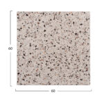 ΕΠΙΦΑΝΕΙΑ ΤΡΑΠΕΖΙΟΥ WERZALIT 60Χ60Χ3.5εκ. TERRAZZO LH10.5229.16 - Image 2