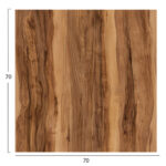 ΕΠΙΦΑΝΕΙΑ ΤΡΑΠΕΖΙΟΥ ΤΕΤΡΑΓΩΝΗ HPL LH10.5838.30 INDIAN SHEESHAM 70x70εκ - Image 2