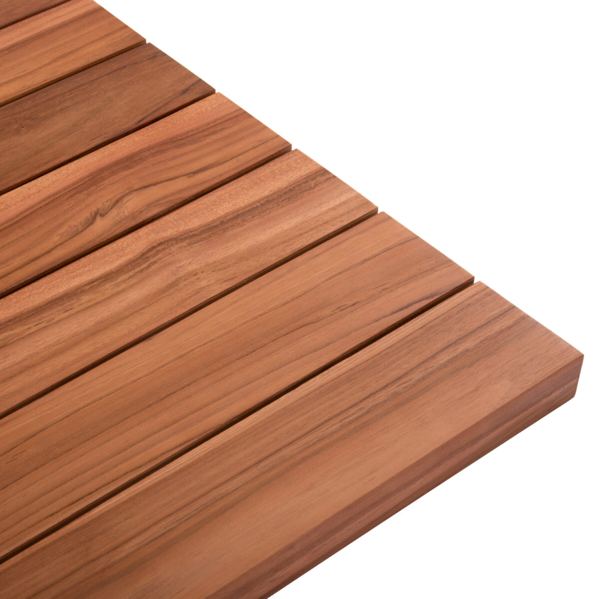 ΕΠΙΦΑΝΕΙΑ ΤΡΑΠΕΖΙΟΥ ΞΥΛΟ TEAK-ΦΥΣΙΚΟ ΤΕΤΡΑΓΩΝΗ LH10.6139 ΜΑΣΙΦ 80x80x4(πάχος)εκ. - Image 4