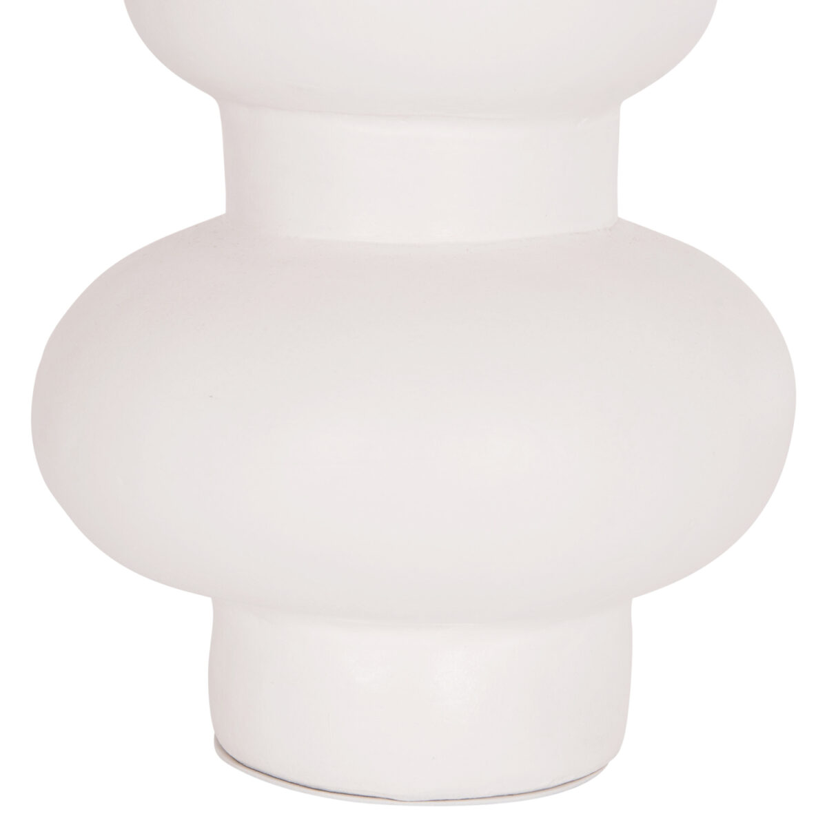 ΕΠΙΤΡΑΠΕΖΙΟ ΔΙΑΚΟΣΜΗΤΙΚΟ ΒΑΖΟ LEMA LH10.4664.02M ΤΕΡΑΚΟΤΑ ΣΕ ΛΕΥΚΟ--Φ22x29Υεκ. - Image 5