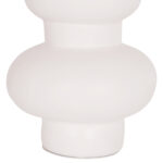 ΕΠΙΤΡΑΠΕΖΙΟ ΔΙΑΚΟΣΜΗΤΙΚΟ ΒΑΖΟ LEMA LH10.4664.02M ΤΕΡΑΚΟΤΑ ΣΕ ΛΕΥΚΟ--Φ22x29Υεκ. - Image 5