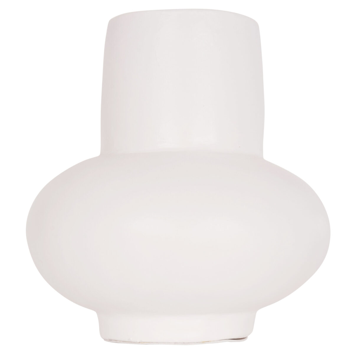 ΕΠΙΤΡΑΠΕΖΙΟ ΔΙΑΚΟΣΜΗΤΙΚΟ ΒΑΖΟ LEMA LH10.4664.02S ΤΕΡΑΚΟΤΑ ΣΕ ΛΕΥΚΟ--Φ22x22Υεκ. - Image 3