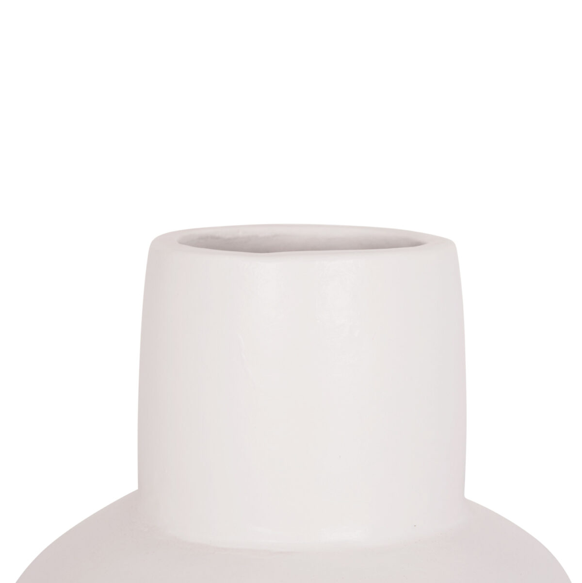 ΕΠΙΤΡΑΠΕΖΙΟ ΔΙΑΚΟΣΜΗΤΙΚΟ ΒΑΖΟ LEMA LH10.4664.02S ΤΕΡΑΚΟΤΑ ΣΕ ΛΕΥΚΟ--Φ22x22Υεκ. - Image 4