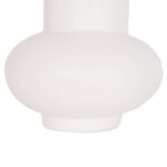 ΕΠΙΤΡΑΠΕΖΙΟ ΔΙΑΚΟΣΜΗΤΙΚΟ ΒΑΖΟ LEMA LH10.4664.02S ΤΕΡΑΚΟΤΑ ΣΕ ΛΕΥΚΟ--Φ22x22Υεκ. - Image 5