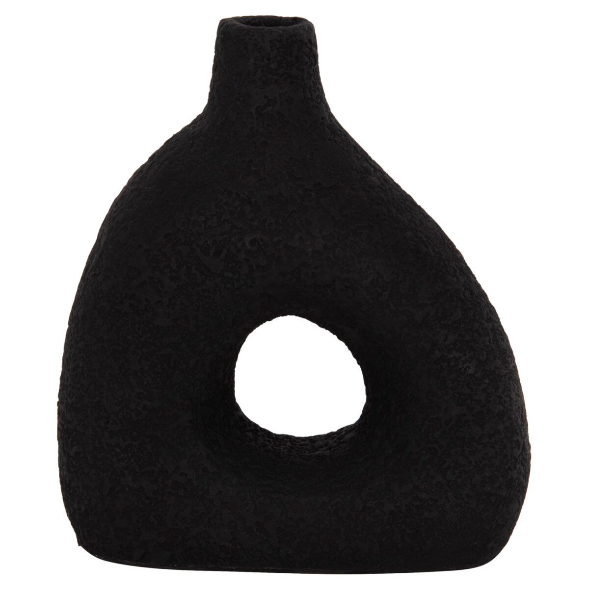 ΕΠΙΤΡΑΠΕΖΙΟ ΔΙΑΚΟΣΜΗΤΙΚΟ ΒΑΖΟ DECANT LH10.4667.01Μ ΤΕΡΑΚΟΤΑ ΣΕ ΜΑΥΡΟ--17x6.5x20Υεκ. - Image 3