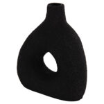 ΕΠΙΤΡΑΠΕΖΙΟ ΔΙΑΚΟΣΜΗΤΙΚΟ ΒΑΖΟ DECANT LH10.4667.01Μ ΤΕΡΑΚΟΤΑ ΣΕ ΜΑΥΡΟ--17x6.5x20Υεκ. - Image 5