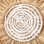 ΕΠΙΤΡΑΠΕΖΙΟ ΔΙΑΚΟΣΜΗΤΙΚΟ LH10.4224 ΙΝΕΣ RAFFIA ΣΕ ΦΥΣΙΚΟ-ΜΑΥΡΗ ΞΥΛΙΝΗ ΒΑΣΗ 18x9x43Υεκ. - Image 5