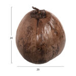 ΕΠΙΤΡΑΠΕΖΙΟ ΔΙΑΚΟΣΜΗΤΙΚΟ LH10.4326.01 ΚΑΡΥΔΑ ΣΕ ΦΥΣΙΚΟ ΧΡΩΜΑ 20x20x20Υεκ - Image 2