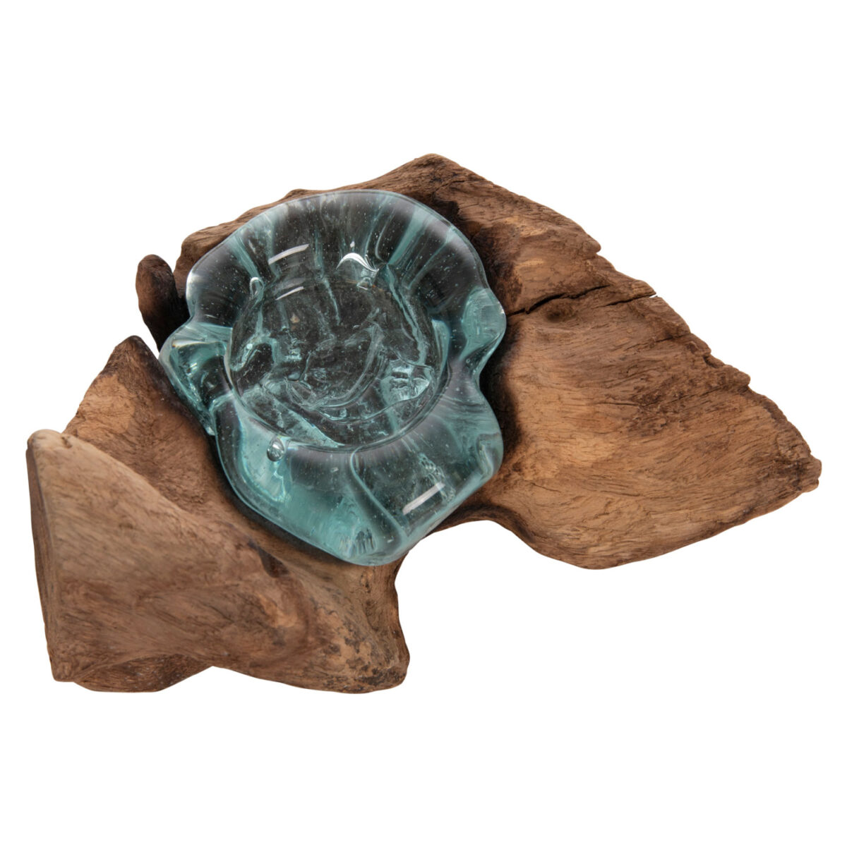 ΕΠΙΤΡΑΠΕΖΙΟ ΔΙΑΚΟΣΜΗΤΙΚΟ ΓΙΑ ΚΕΡΙ (1 ΘΕΣH) LH10.4283 ΜΑΣΙΦ ΞΥΛΟ ΤΕΑΚ & ΓΥΑΛΙ-ΦΥΣΙΚΟ - Image 4