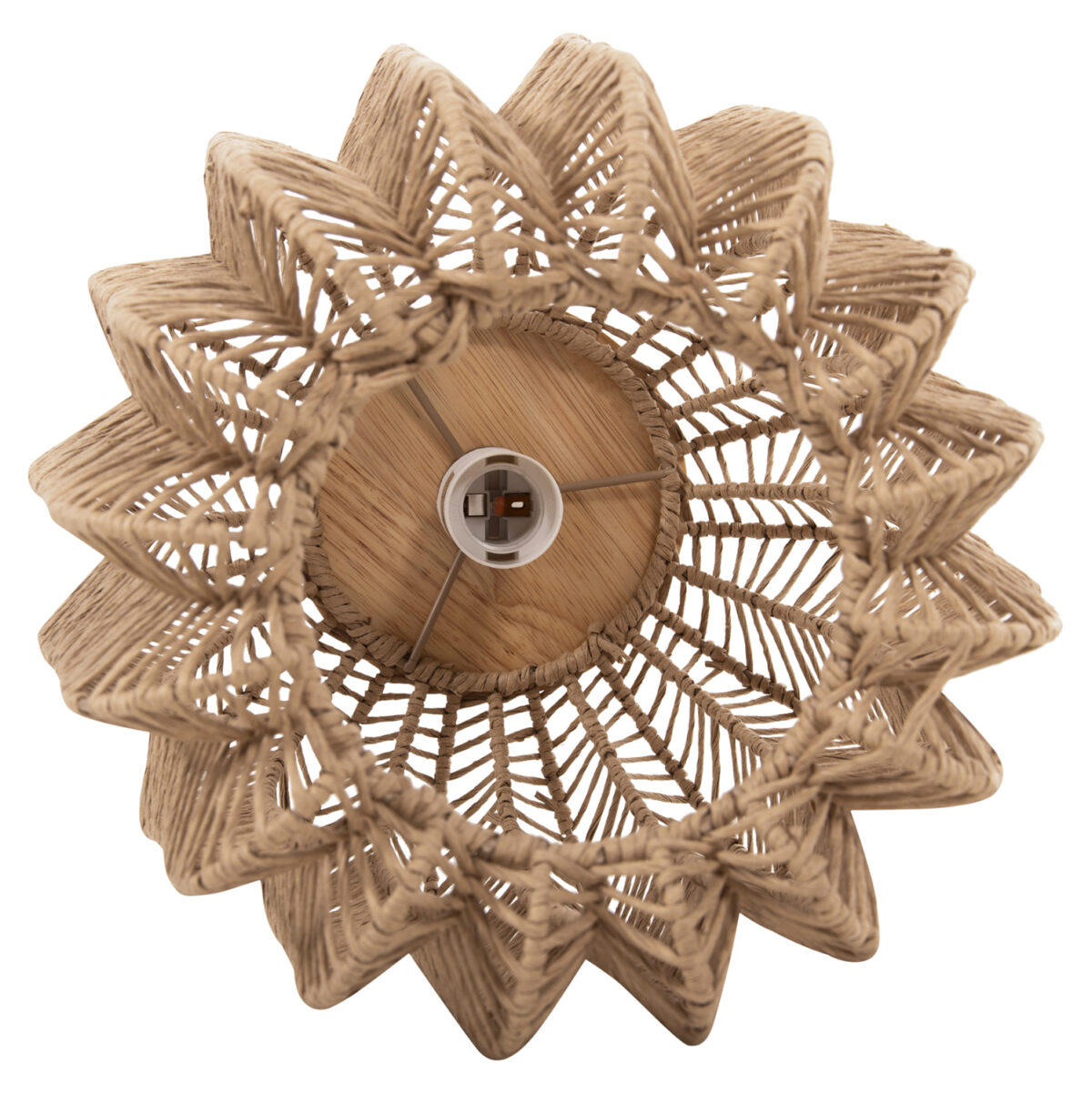 ΕΠΙΤΡΑΠΕΖΙΟ ΦΩΤΙΣΤΙΚΟ LH10.4350 ΜΕΤΑΛΛΟ ΜΕ PAPER ROPE ΣΕ ΦΥΣΙΚΟ Φ29Χ34Υεκ. - Image 5