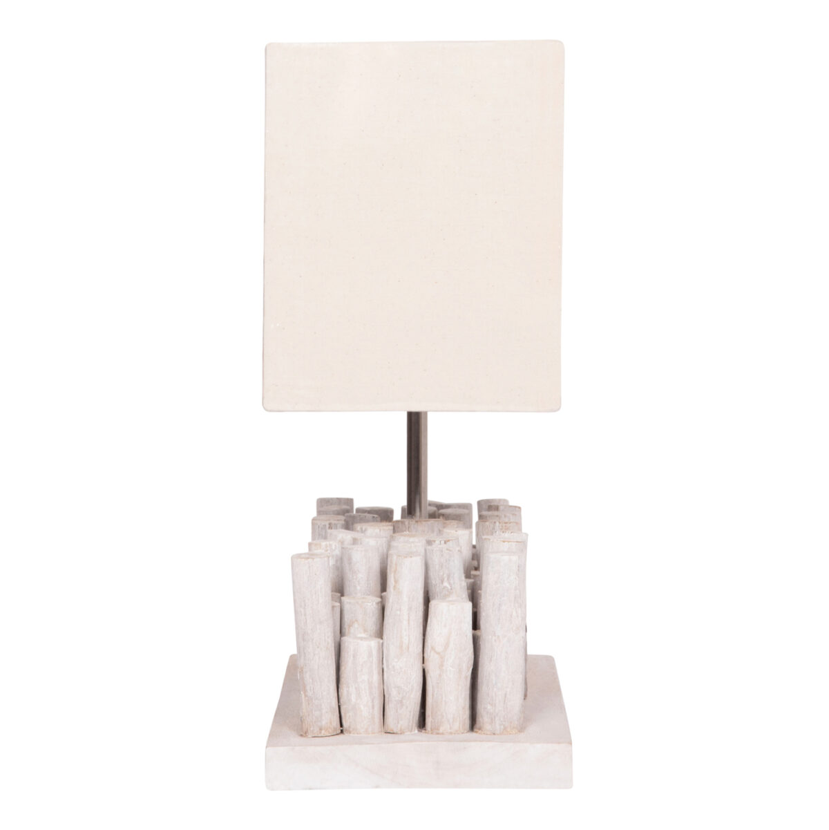 ΕΠΙΤΡΑΠΕΖΙΟ ΦΩΤΙΣΤΙΚΟ TWIGGY LH10.4426 DRIFTWOOD & ΚΑΠΕΛΟ ΣΕ ΛΕΥΚΟ 50,5x16,5x40Υεκ. - Image 4