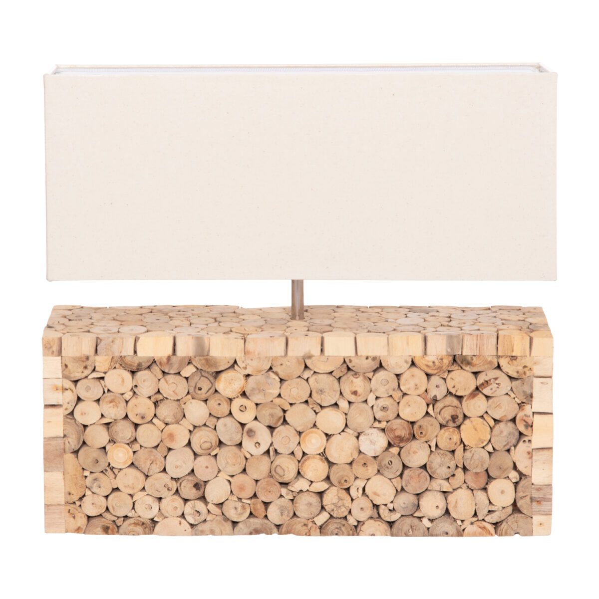 ΕΠΙΤΡΑΠΕΖΙΟ ΦΩΤΙΣΤΙΚΟ TWIGGY LH10.4437 DRIFTWOOD & ΛΕΥΚΟ ΚΑΠΕΛΟ 50.5x16x45.5Υεκ. - Image 3